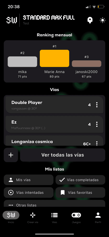 Shiny Wall App