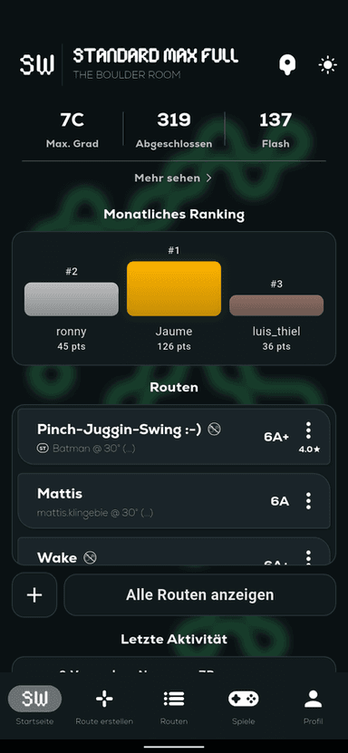 Shiny Wall App
