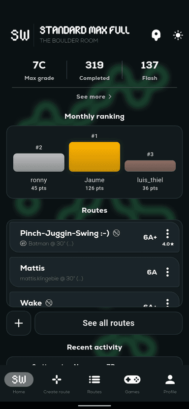 Shiny Wall App